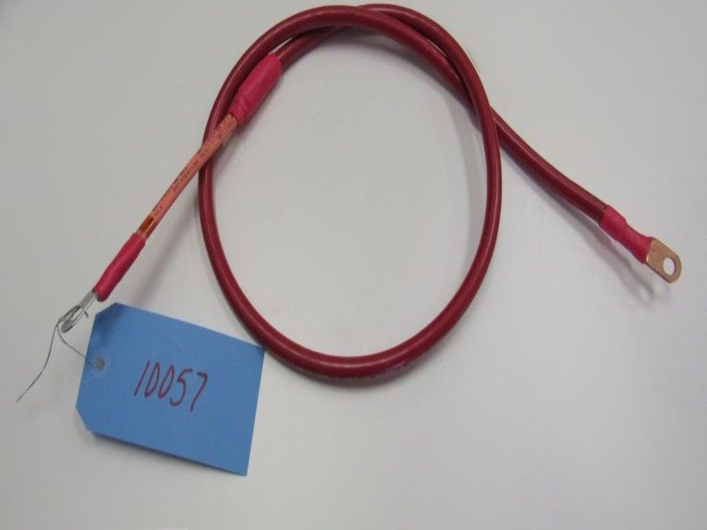 Ford - Alternator Wire, 47 inch 2 ga alternator wire with fuse link #10057 1 alternator wire with fuse link