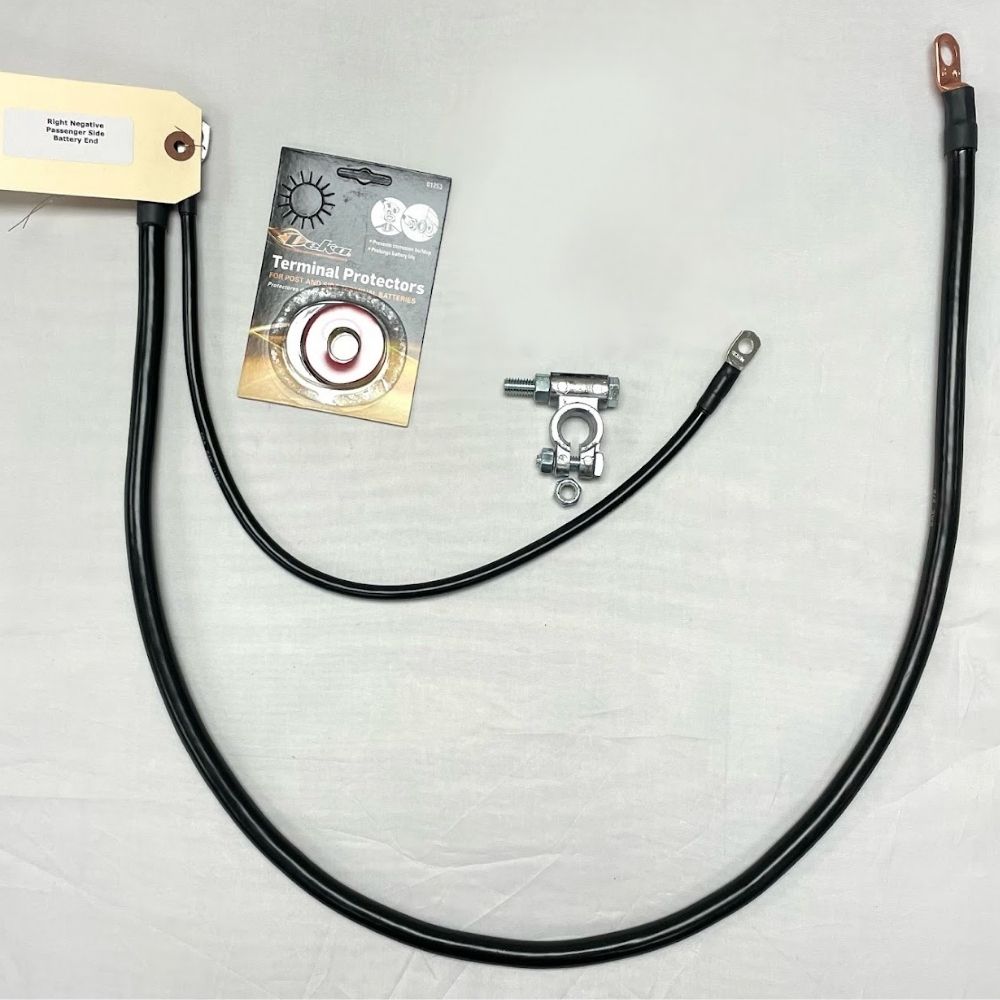 Dodge RAM Gen 1, 250/350, Single Battery 5.9L Cummins Diesel, 1989-1993, 2/0 Negative 2 wire Battery Cable #817 1 Jeep