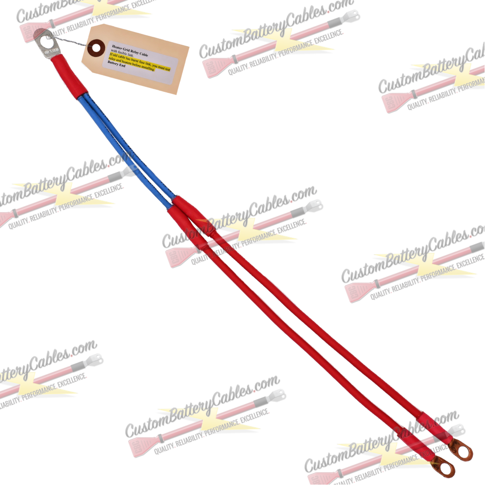 Dodge Grid Heater Relay Wire for dual relays w/fuse link 1994-2002 - SAME lengths #14259 1 Dodge Grid Heater Relay Wire