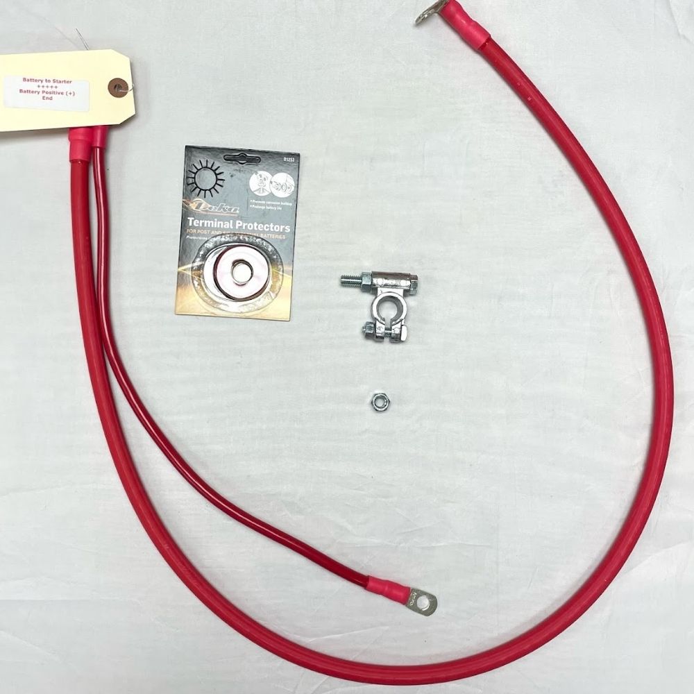 Ford 1987-1997 Right Positive 2/0 or 3/0 Battery-to-Starter cable #2256 or #2260 1 Ford 1987-1997