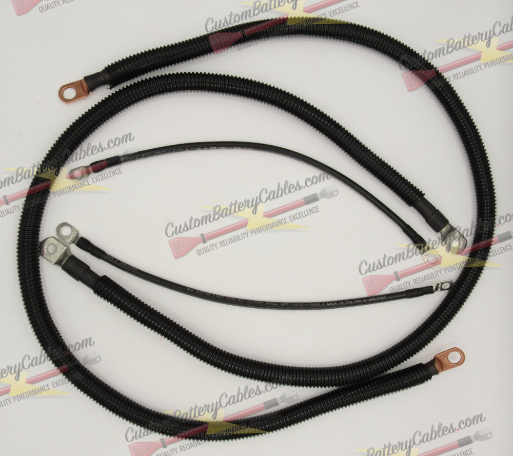 Dodge RAM Gen 2, 2500/3500 Cummins 12-valve 5.9L Diesel, 1994-1998, 2/0 (Kit) #785 3 Negative Cables