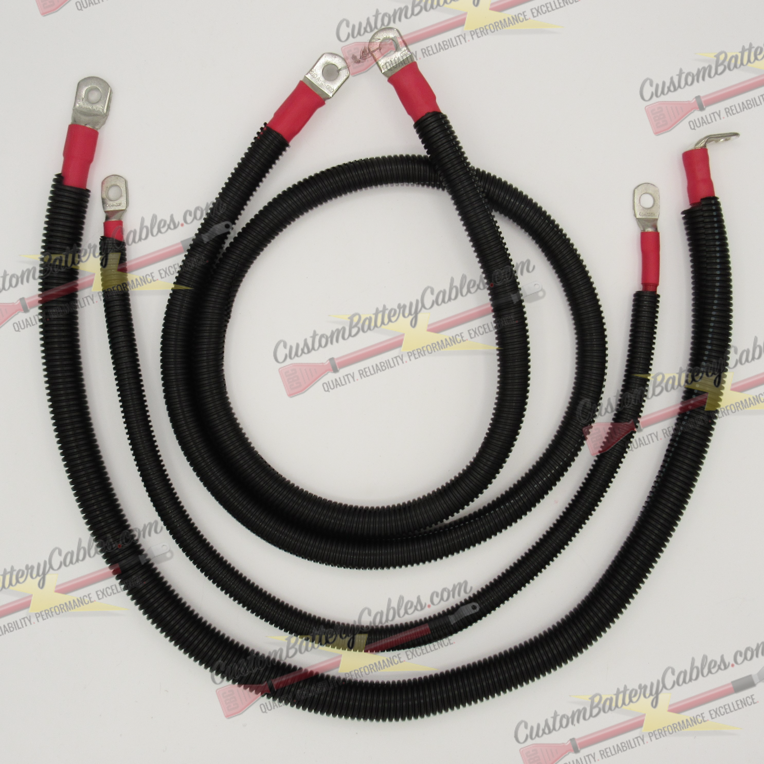 Dodge RAM Gen 4 I6 6.7L Cummins 2010-2018 2/0 (Kit) #14317 2 Positive Cables