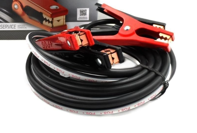 Booster Cables 4 Gauge 16 Foot