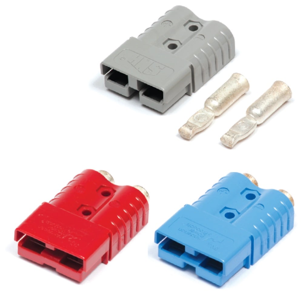 50A Anderson Style Power Connector with silver contacts