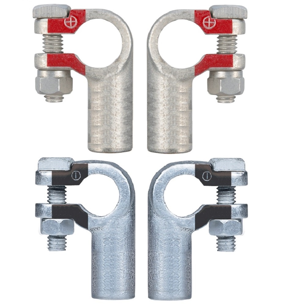 Battery Terminals - Elbow Top Post - 2 Ga